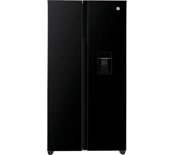 Hoover HHSBSO6174BWDK-1 532L American Style Fridge Freezer