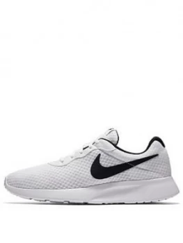 Nike Tanjun, White/Black, Size 6, Men