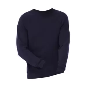 Canvas Unisex Triblend Crew Neck Fleece Sweatshirt (280 GSM) (XS) (Navy Triblend)