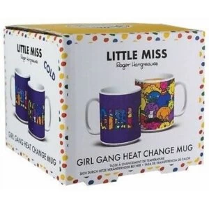 Mr. Men And Little Miss - Girl Gang Heat Change Mug