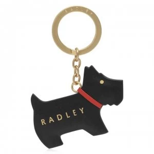 Radley Go Walk Keyring - Black