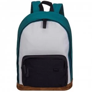 No Fear Wheeler Backpack - Teal/Wht/Black