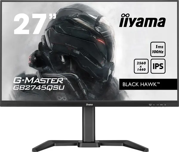 iiyama G-Master 27" GB2745QSU-B1 Quad HD IPS Gaming LED Monitor