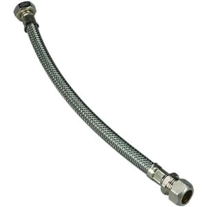 Wickes Flexible Tap Connector 15 x 12 x 300mm Pack of 6