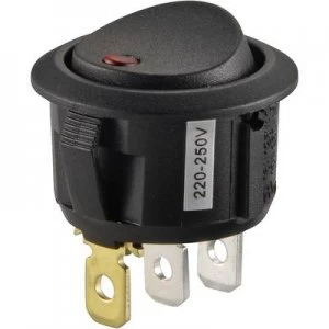 SCI Toggle switch R13 208B2 02 RD 250 V AC 10 A 1 x OffOn latch