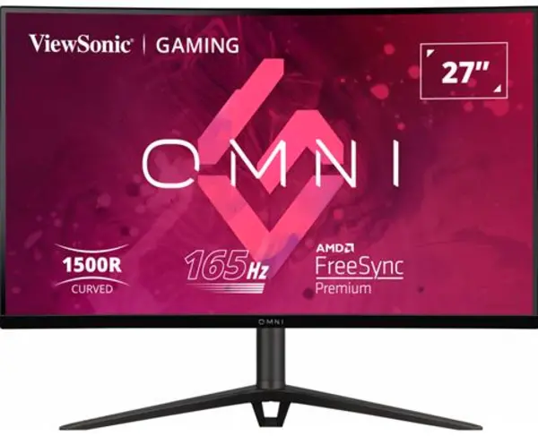 Viewsonic 27" VX2718-2KPC-MHDJ Quad HD Curved LED Monitor