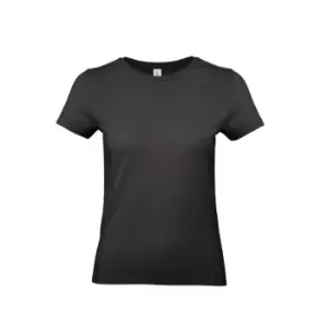 B&C Womens/Ladies #E190 Tee (XL) (Black)