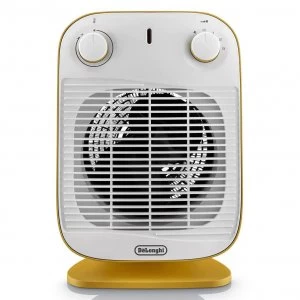 DeLonghi Fan Heater HFS50B20.YE (200V-240) - Yellow