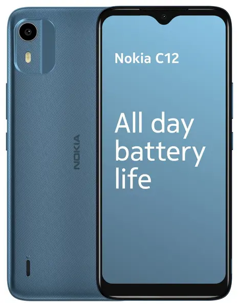 Nokia C12 64GB Smartphone in Dark Cyan