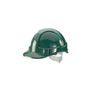 BBrand Economy Vented Safety Helmet Green Ref BBEVSHG Up to 3 Day