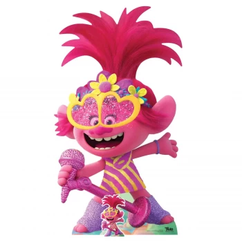 Trolls World Tour Poppy Oversized Cardboard Cut Out