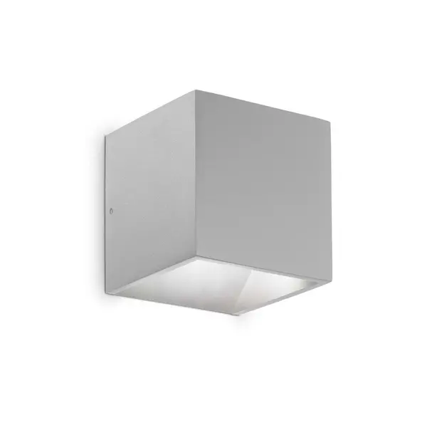 Rubik Integrated LED Outdoor Up Down Wall Lamp Grey 730Lm 4000K IP54