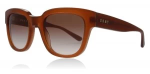 DKNY DY4145 Sunglasses Milky Amber 3726/13 52mm