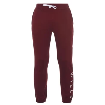 Jack Wills Gosworth Wills Logo Joggers - Damson