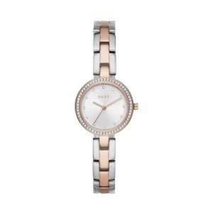 DKNY Silver And Two Tone Fashion Watch - NY2827