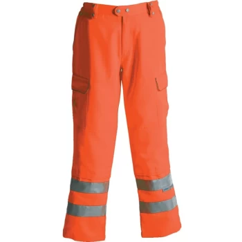 PR336 Hi-vis Combat Trousers Orange W38'L31 - Pulsar