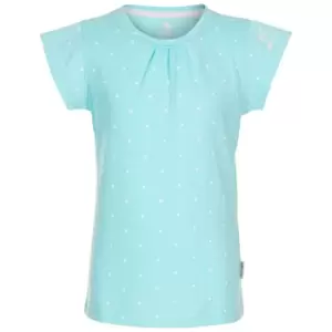 Trespass Girls Harmony T-Shirt (9-10 Years) (Spearmint/White)