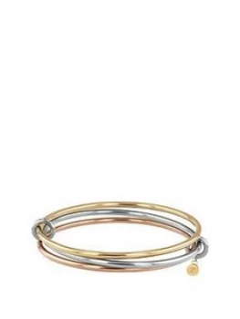 Tommy Hilfiger Zendaya Tri-Colour Ladies Bangle, One Colour, Women