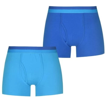 SoulCal 2 Pack Boxers - Blue/Sea