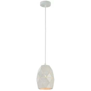 Maytoni Lighting - Louvre Dome Ceiling Pendant Lamp White, 1 Light, E27