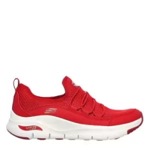 Skechers Arch Fit - Lucky Thoughts Trainers - Red