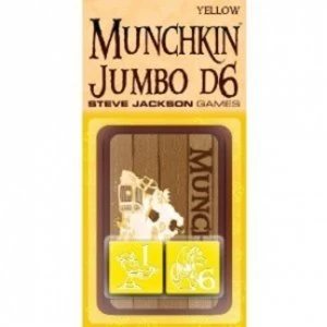 Munchkin Jumbo D6 Yellow