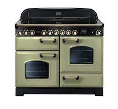 Rangemaster 114590 CDL110ECOG-B Classic Deluxe 110cm Ceramic Range Cooker Olive Green