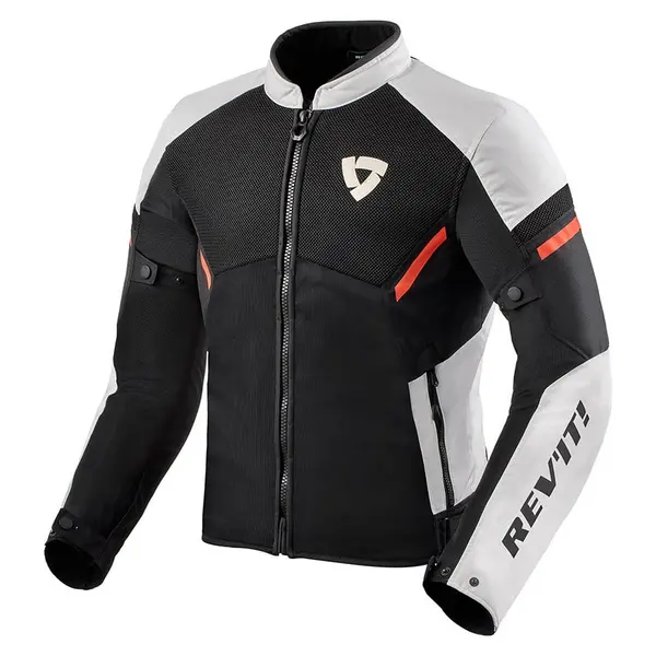 REV'IT! GT R Air 3 Jacket White Neon Red Size S