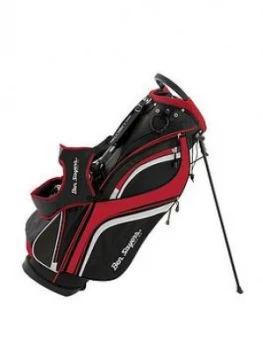 Ben Sayers Dlx Stand Bag Black/Red