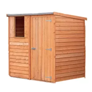 Shire 6x4ft Overlap Pent Garden Shed