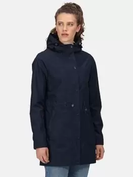 Regatta Blakesleigh Waterproof Shell Jacket - Navy, Size 14, Women