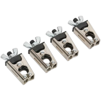 Sealey 4 Piece Micro Welding Clamp Set