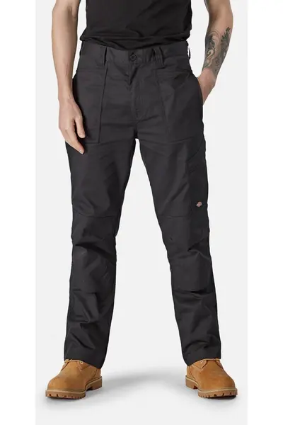 Dickies Action Flex Trousers Black 30" 32"