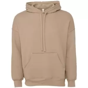 Bella + Canvas Unisex Adult Raw Seam Hoodie (XXL) (Tan)