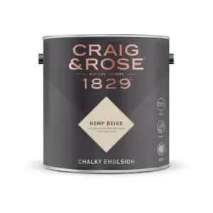 Craig & Rose Chalky Emulsion Hemp Beige - 5L