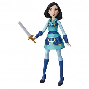 Disney Princess Warrior Moves Mulan Doll