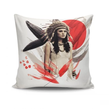 NTVKRLNT-2 - No Filling Multicolor Cushion Cover