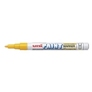 Uni-Ball Uni Paint PX-21 Marker Fine Yellow Pack of 12 124511000