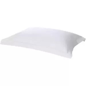 Belledorm 540 Thread Count Satin Stripe Oxford Pillowcase (One Size) (White) - White