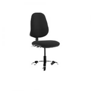 Task Office Chair Eclipse II Lever Black Fabric With Hi Rise Draughtsman Kit