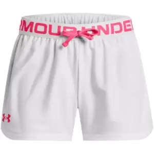 Under Armour Play Up Shorts Junior Girls - White