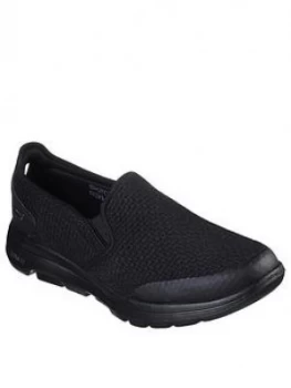 Skechers Gowalk 5 Slip On Trainers - Black, Size 7, Men