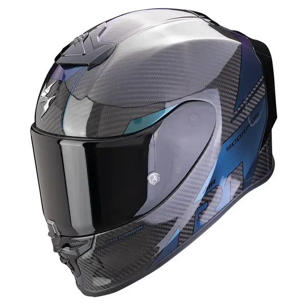 Scorpion EXO-R1 Evo Carbon Air Rally Black-Chameleon Full Face Helmet XL