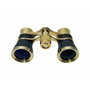 Braun Photo Technik Binocular opera, 3X25, Gold/Black