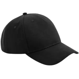 Beechfield Unisex Adult Organic Cotton 5 Panel Baseball Cap (One Size) (Black)