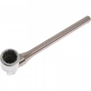 Priory 381B Stainless Steel Bi Scaffold Spanner Whit 7/16" Round Steel Socket