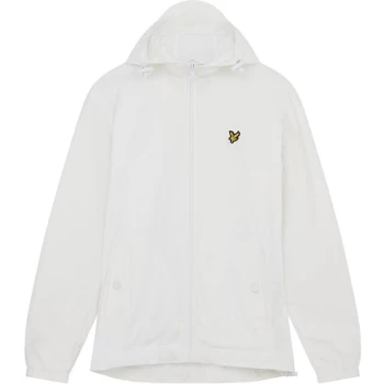 Lyle and Scott Lyle Full Zip Hooded Jacket - White