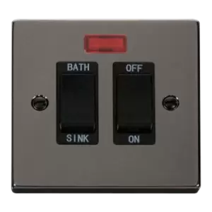 Click Scolmore Deco 20A Sink or Bath Switch - VPBN024BK