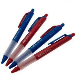 FC Barcelona (Pack Of 4) Pen Set