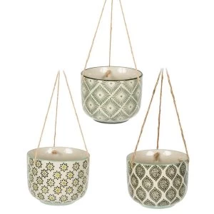 Sass & Belle Ria Hanging Planter (1 Random Supplied)